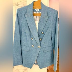 NWT Veronica Beard Miller Dickey Jacket in Golden Hour, Size 8